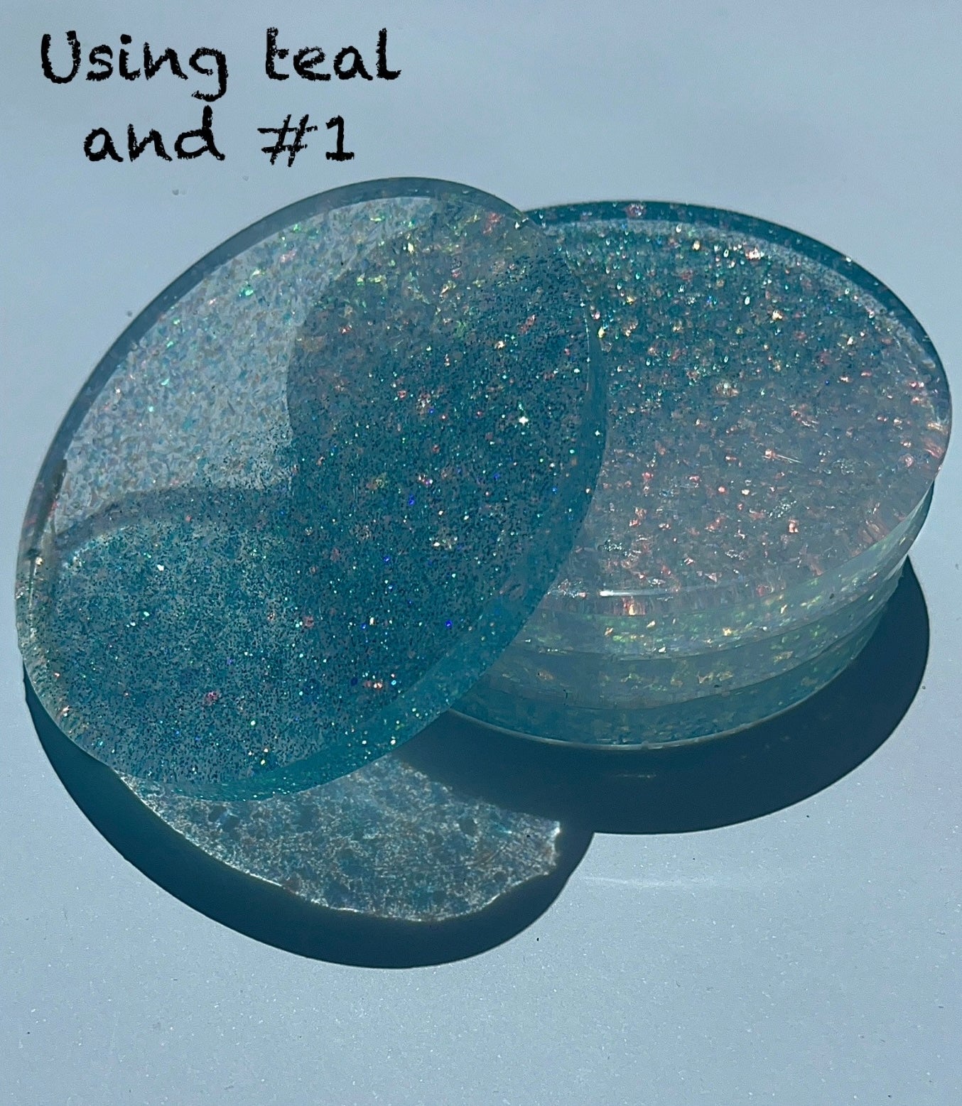 Two-toned coasters
