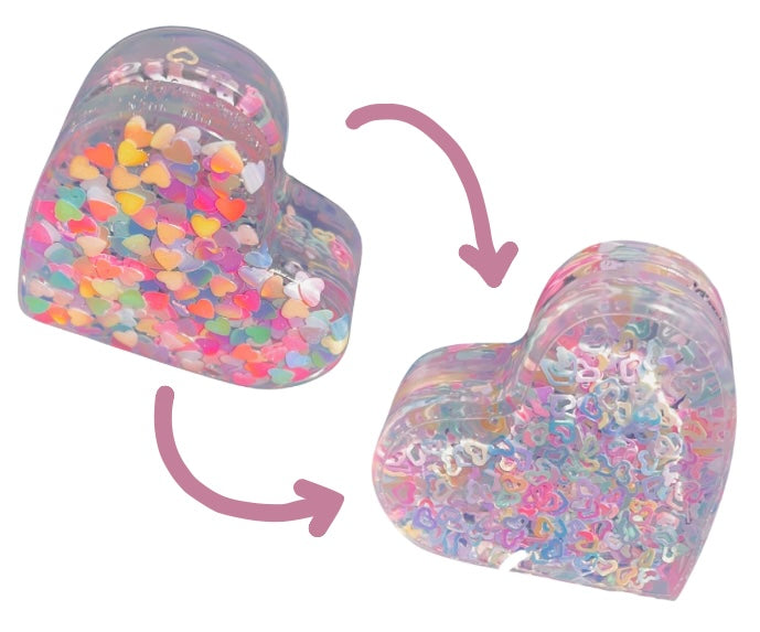 Heart photo holder