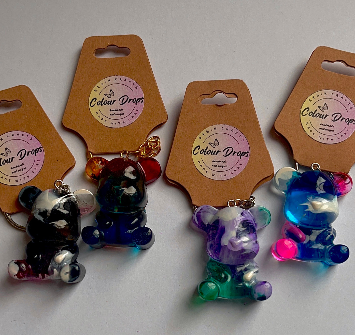 Bear keyrings